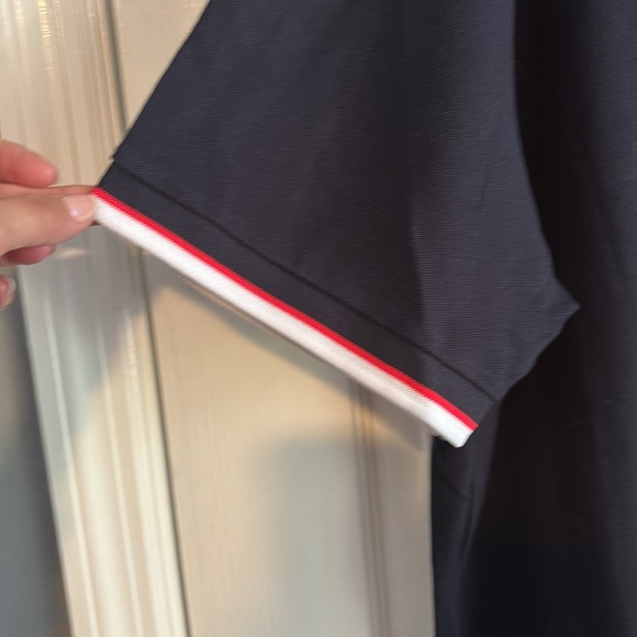 🌺Psycho Bunny Black and Red Polo Shirt Classic Design - Picture 5 of 7